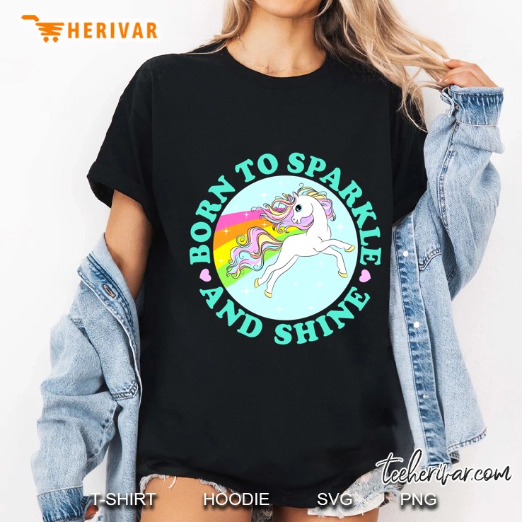 Born To Sparkle And Shine Ladies Tee