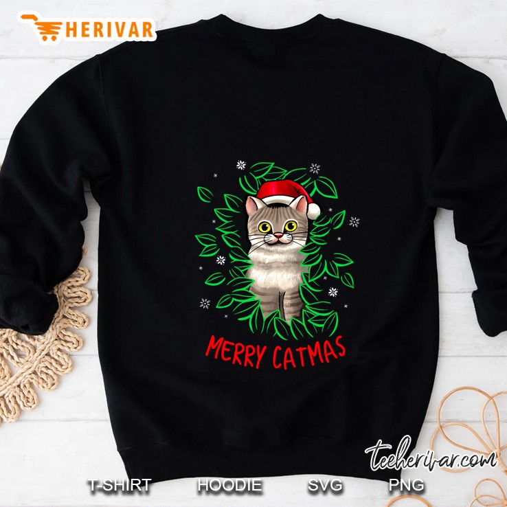 Merry Catmas Christmas Sweatshirt