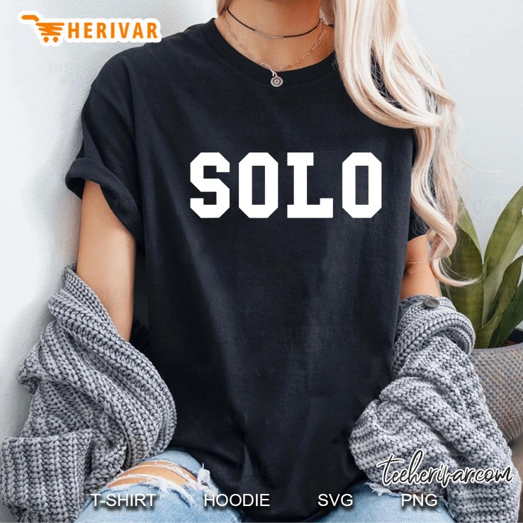 Solo Halloween Costume Ladies Tee
