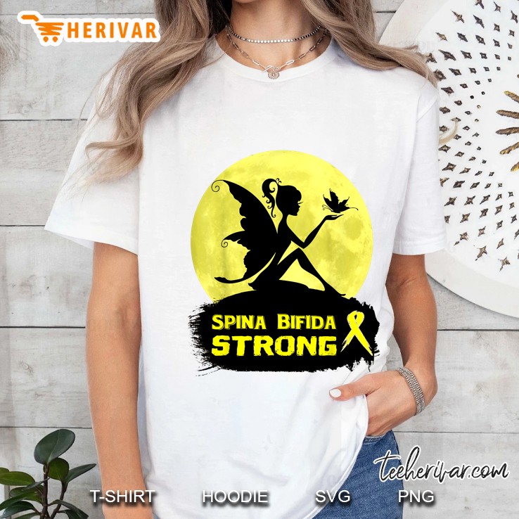 Spina Bifida Strong Fairy Version Ladies Tee