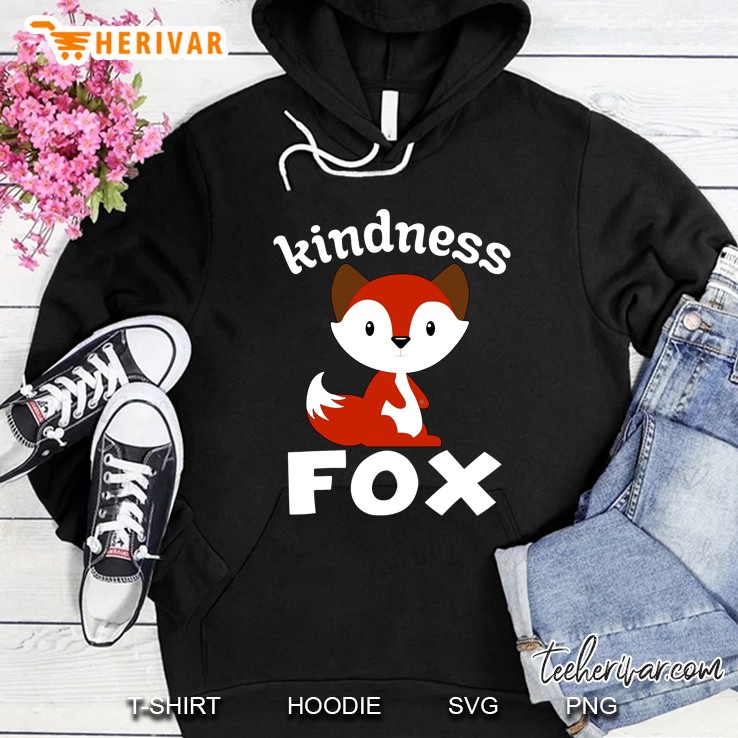 Kindness Fox Unity Day Anti Bullying Hoodie