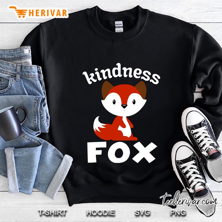 Kindness Fox Unity Day Anti Bullying Sweatshirt