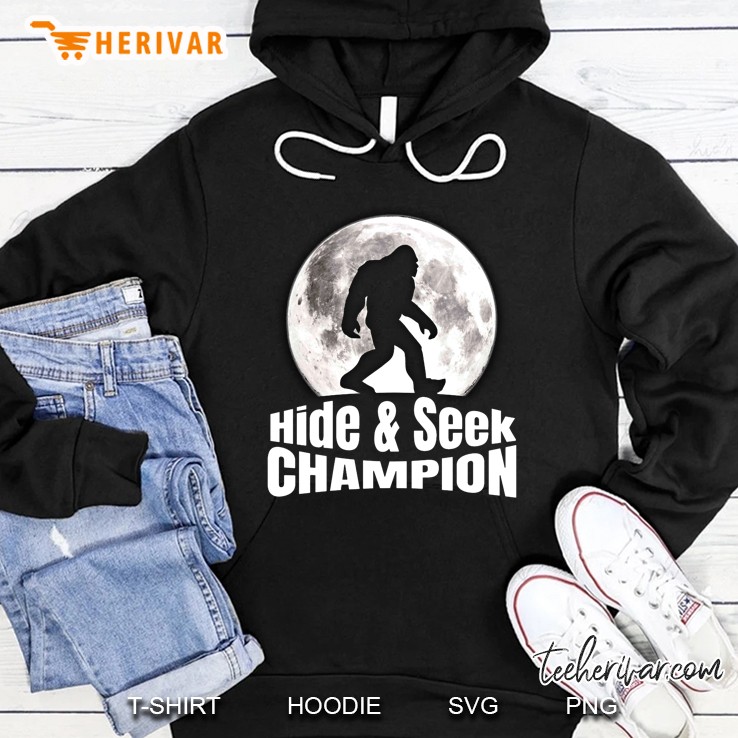 Hide & Seek Champion Bigfoot Silhouette Version Hoodie