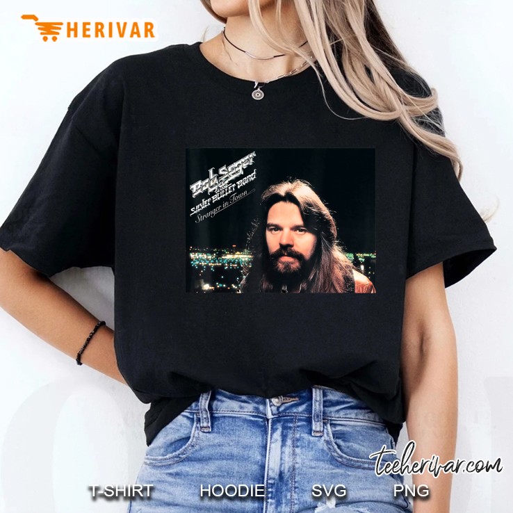 Bob Seger Silver Bullet Band Stranger In Town Ladies Tee