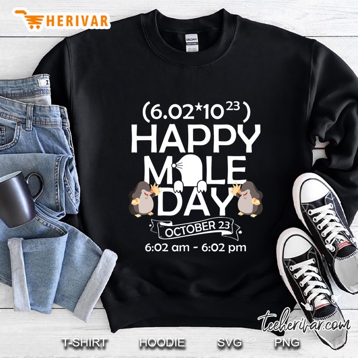 Happy Mole Day October 23 Sweatshirt