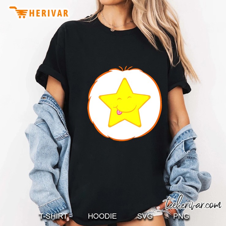 Laugh A Lot Care For Bear Smile Star Costume Halloween Ladies Tee