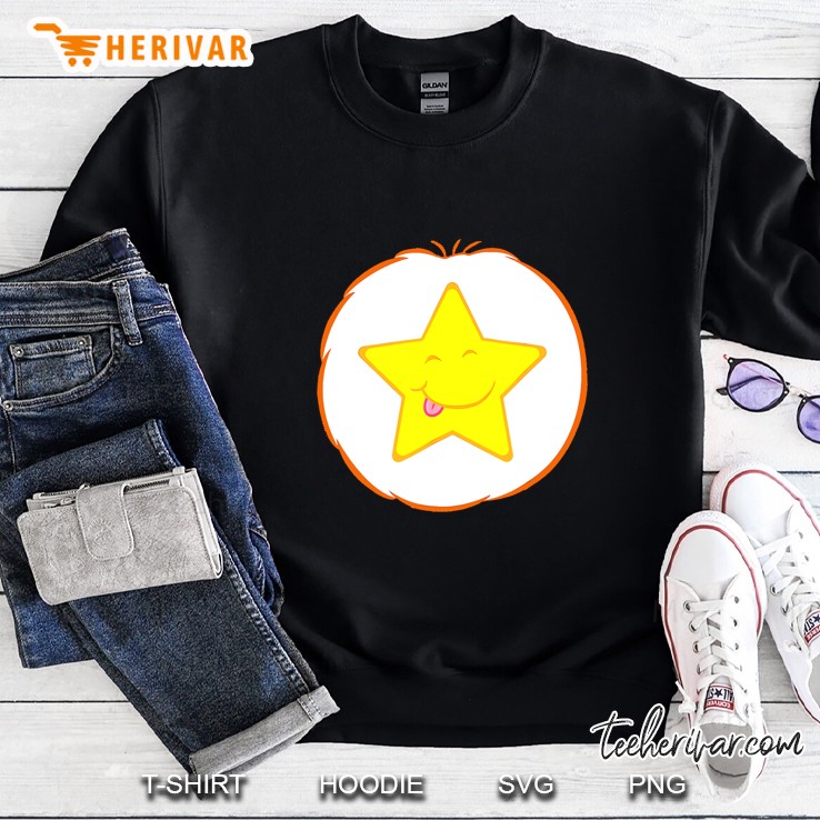 Laugh A Lot Care For Bear Smile Star Costume Halloween Sweatshirt