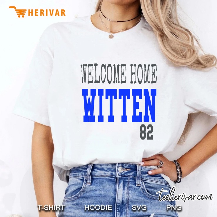 Welcome Home Witten 82 White Version Ladies Tee