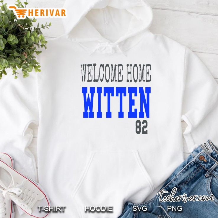 Welcome Home Witten 82 White Version Hoodie