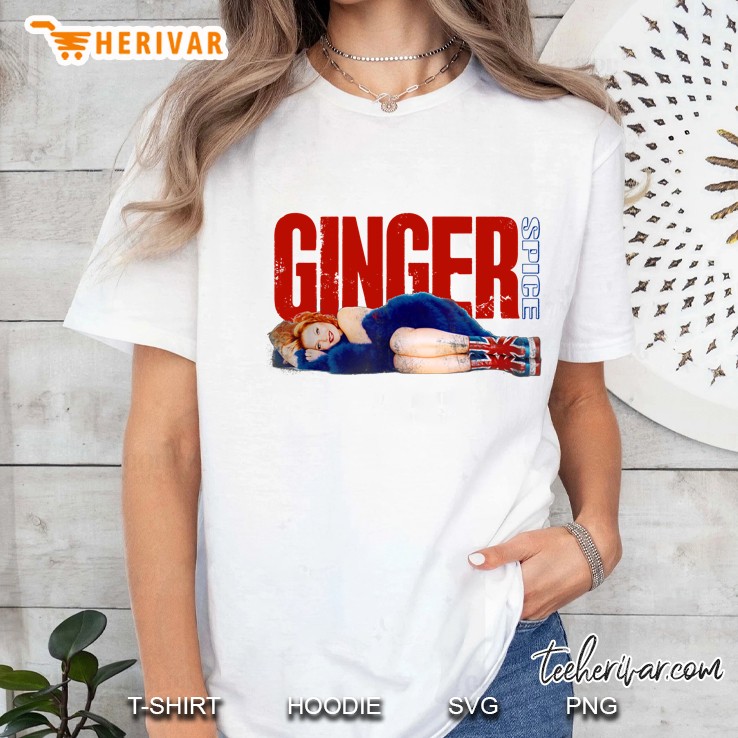 Ginger Spice Geri Halliwell Ladies Tee