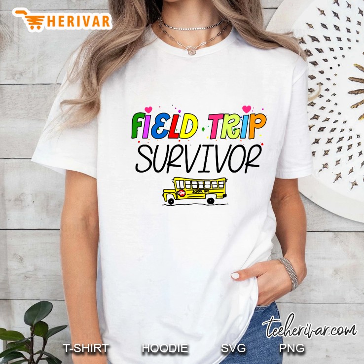 Field Trip Survivor School Bus Driver Ladies Tee
