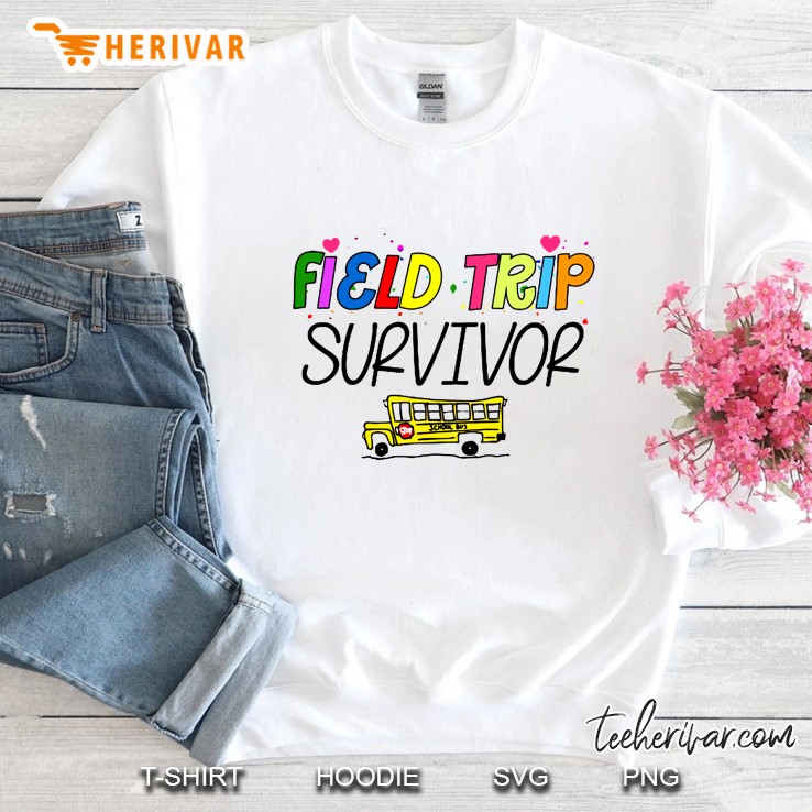 Field Trip Survivor School Bus Driver Sweatshirt