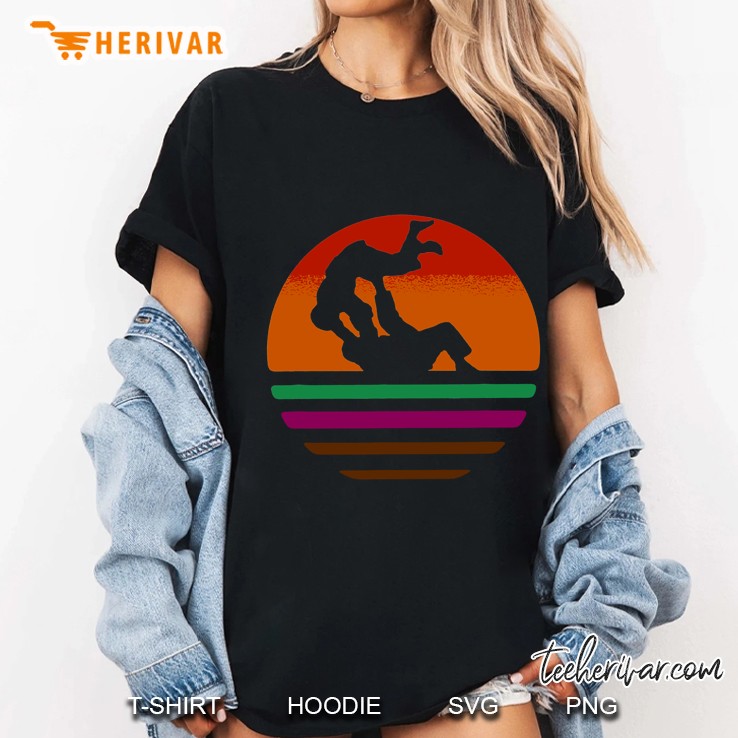 Funny Jiu Jitsu Vintage Version Ladies Tee