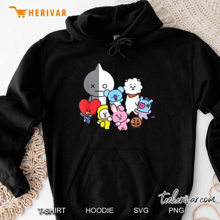 BT21 BTS Cute Chibi Hoodie