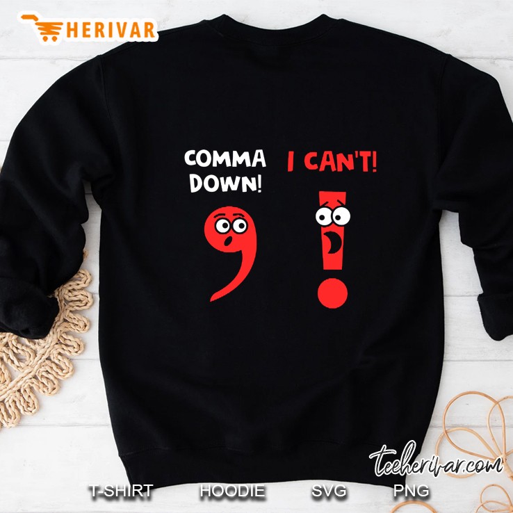 Comma Down I Can