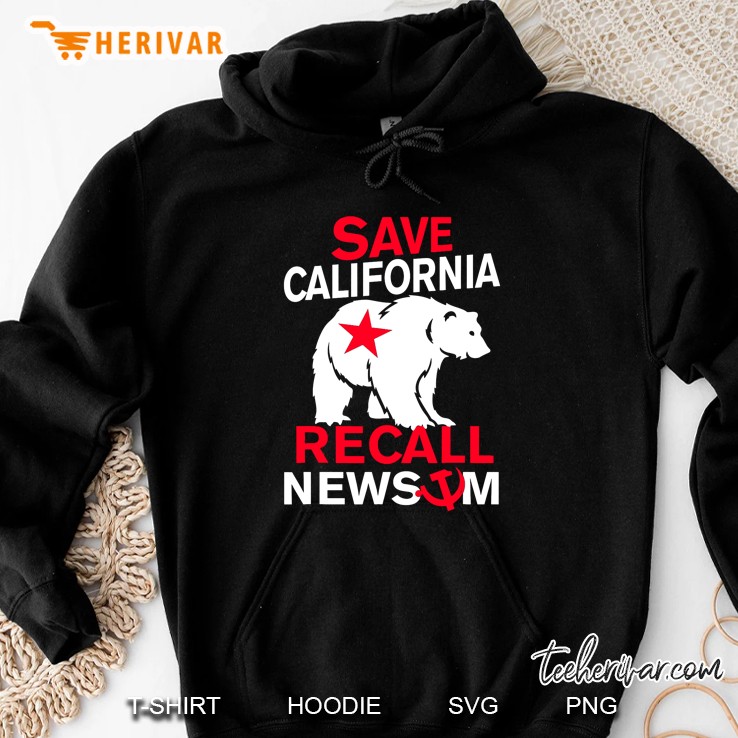 Save California Recall Newsom Version2 Hoodie
