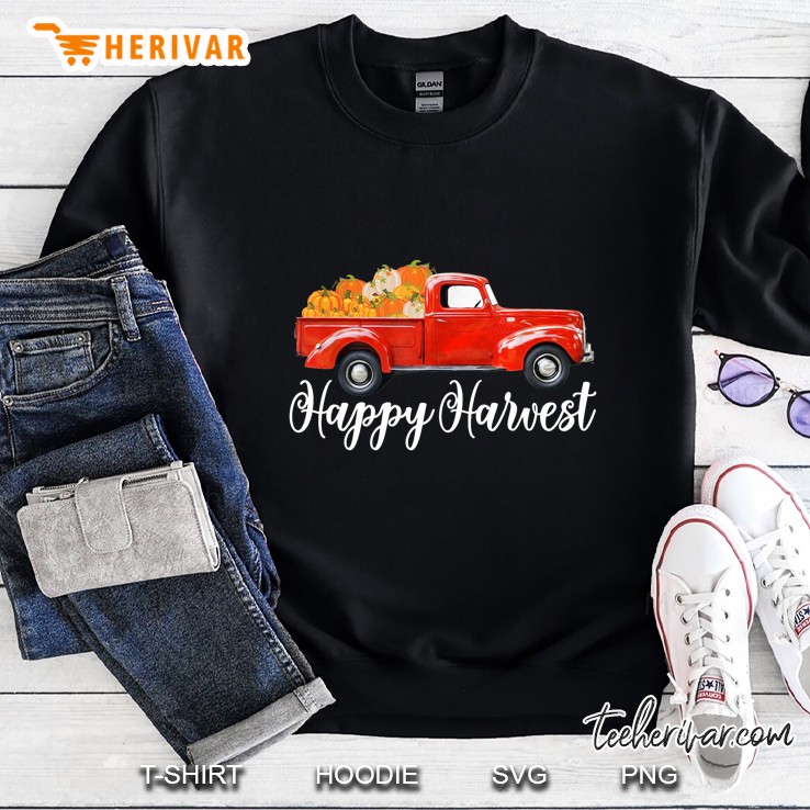 Happy Harvest Pumpkin Truck Version Sweatshirt