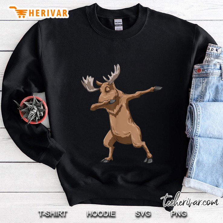 Dabbing Moose Sweatshirt