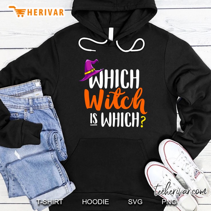 Which Witch Is Which Hat Halloween Version Hoodie