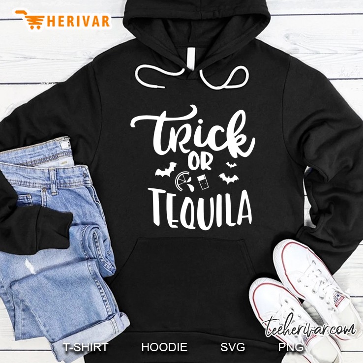 Trick Or Tequila Halloween Hoodie