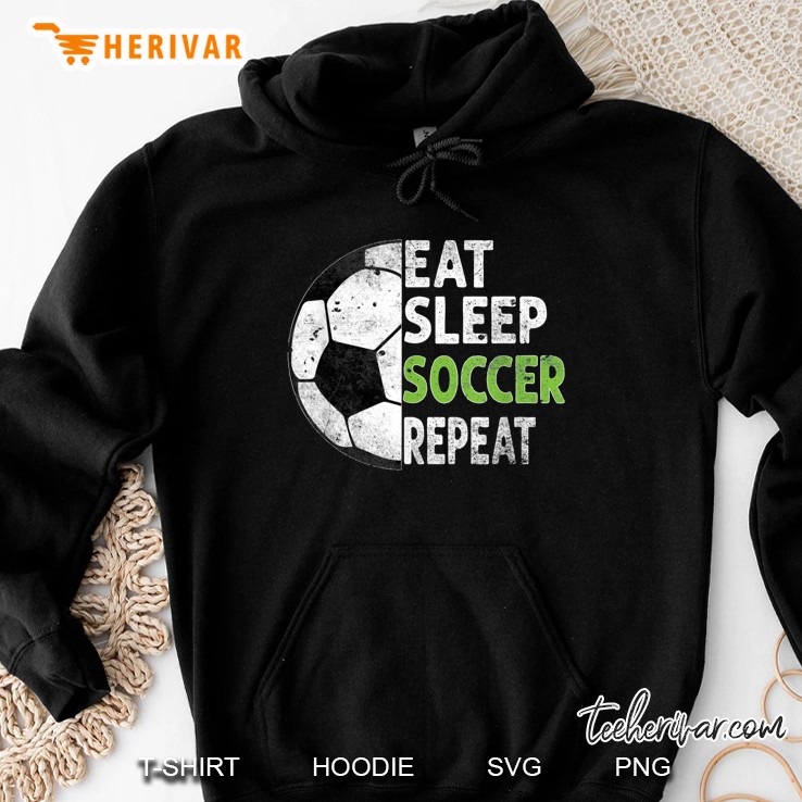 Eat Sleep Soccer Repeat Hoodie