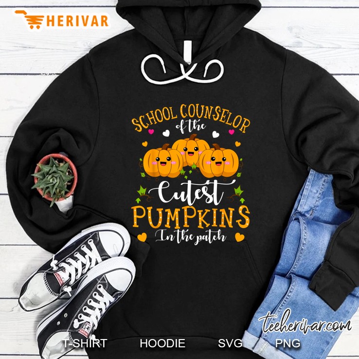 School Counselor Of The Cutest Pumpkin In The Patch Hoodie