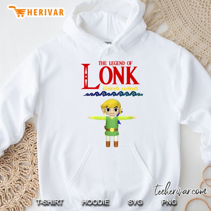 The Legend Of Lonk The Wind Wind White Version Hoodie