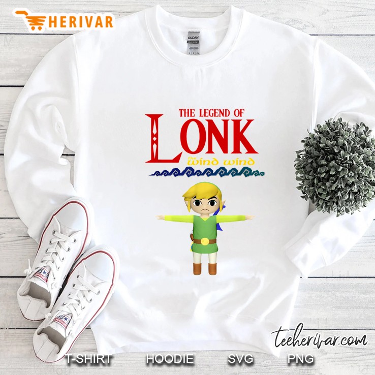 The Legend Of Lonk The Wind Wind White Version Sweatshirt