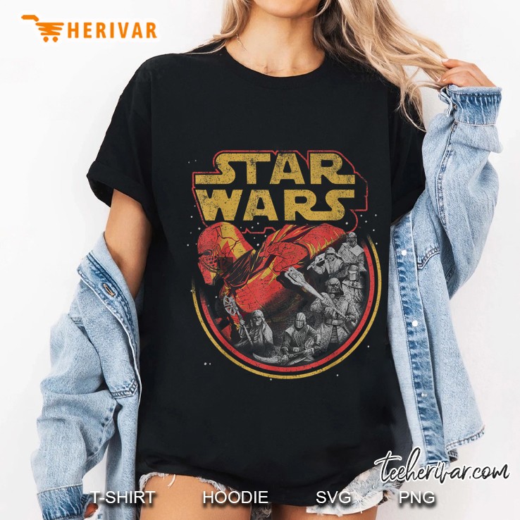 Star Wars The Rise Of Skywalker Retro Knights Of Ren Ladies Tee