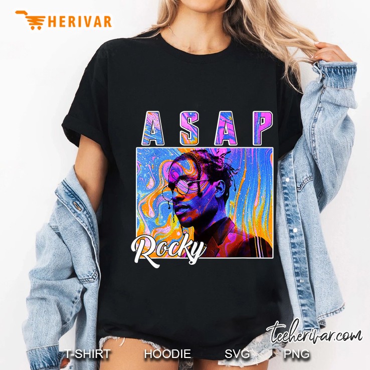 ASAP Rocky Colorful Version Ladies Tee