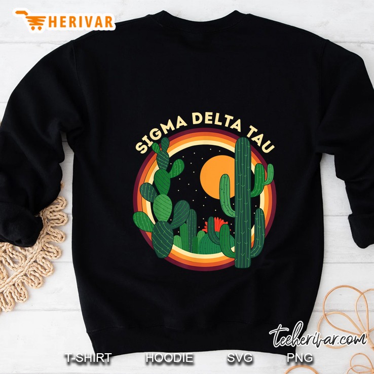 Sigma Delta Tau Cactus Sorority Vintage Sweatshirt