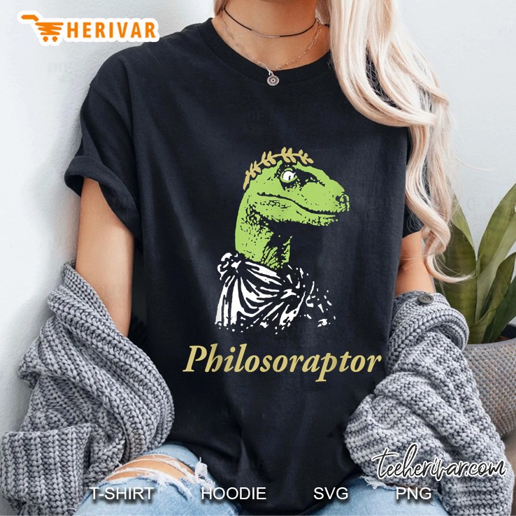 Philosoraptor Funny Meme Ladies Tee