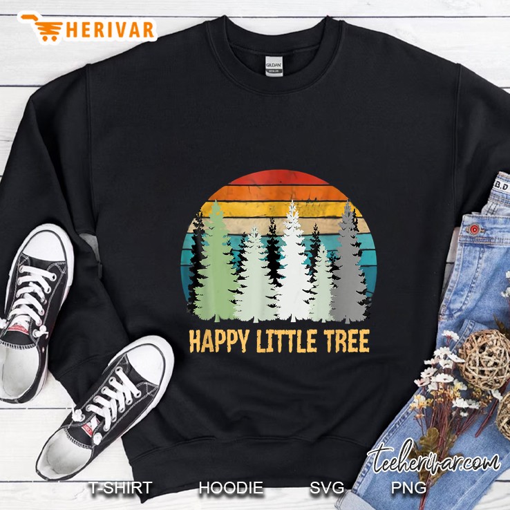Happy Little Tree Vintage Version Sweatshirt