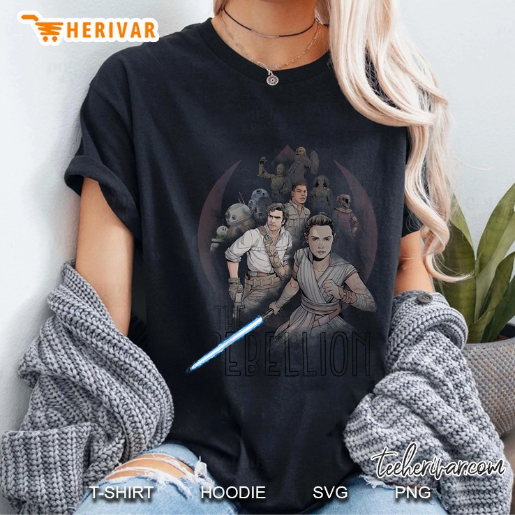 Star Wars The Rise Of Skywalker The Rebellion Heroes Ladies Tee