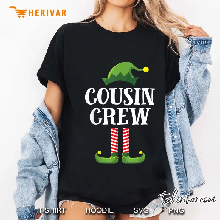 Cousin Crew Christmas Elf Version2 Ladies Tee