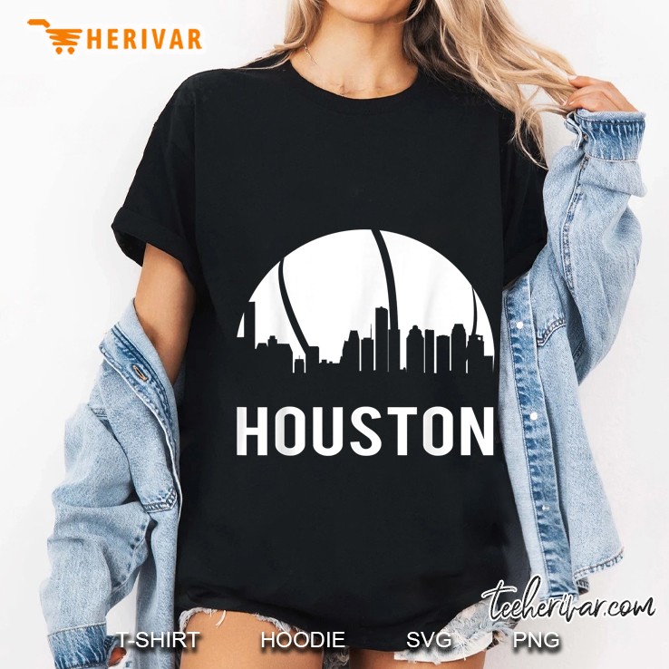 Houston Basketball Houston Texas Ladies Tee