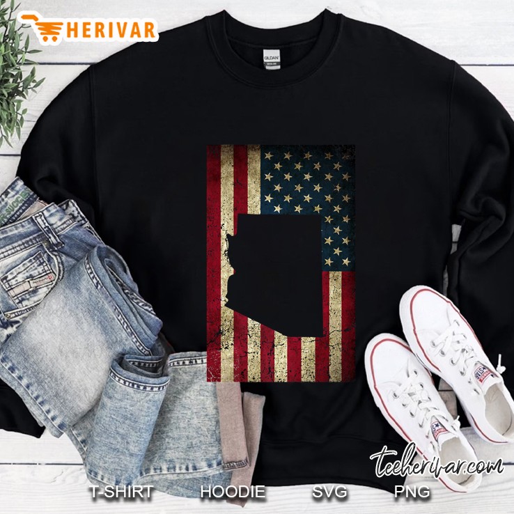 Arizona United States American Flag Sweatshirt