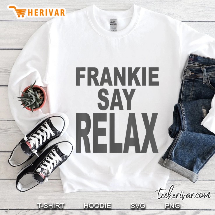 Frankie Say Relax Black Version Sweatshirt