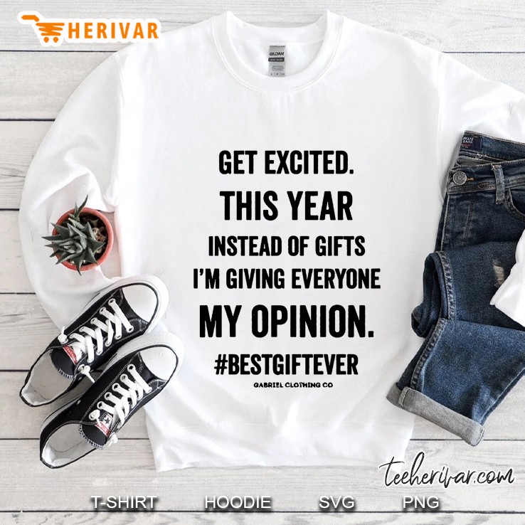 Get Excited This Year Instead Of Gifts I