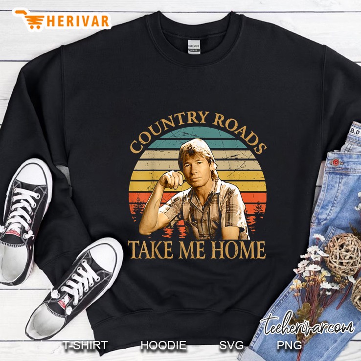 Country Roads Take Me Home John Denver Vintage Version Sweatshirt