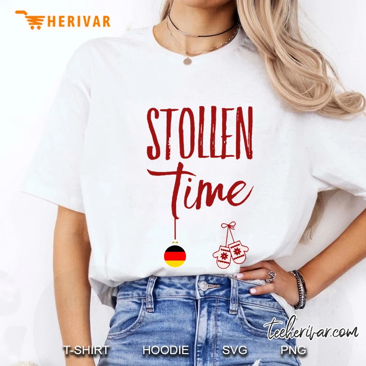 Stollen Time Germany Christmas Ladies Tee