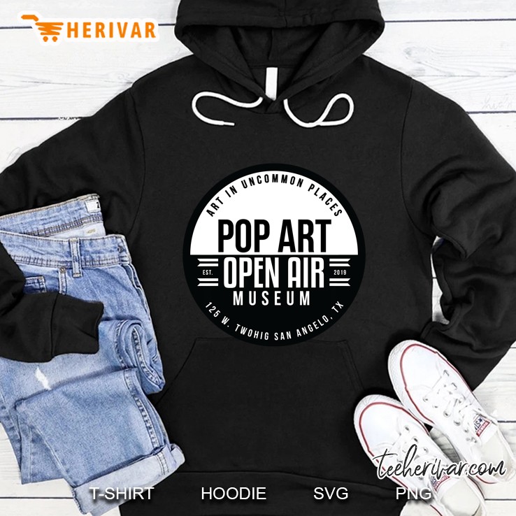 Art In Incommon Places Pop Art Open Air Museum Hoodie