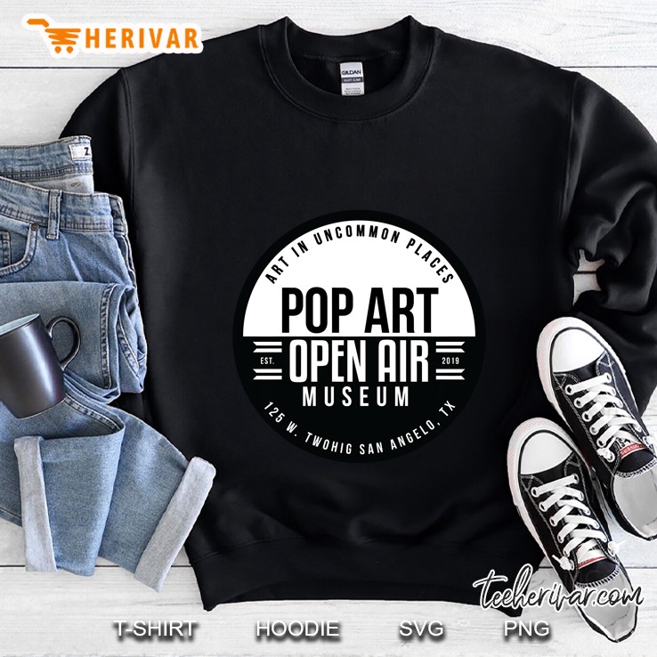 Art In Incommon Places Pop Art Open Air Museum Sweatshirt