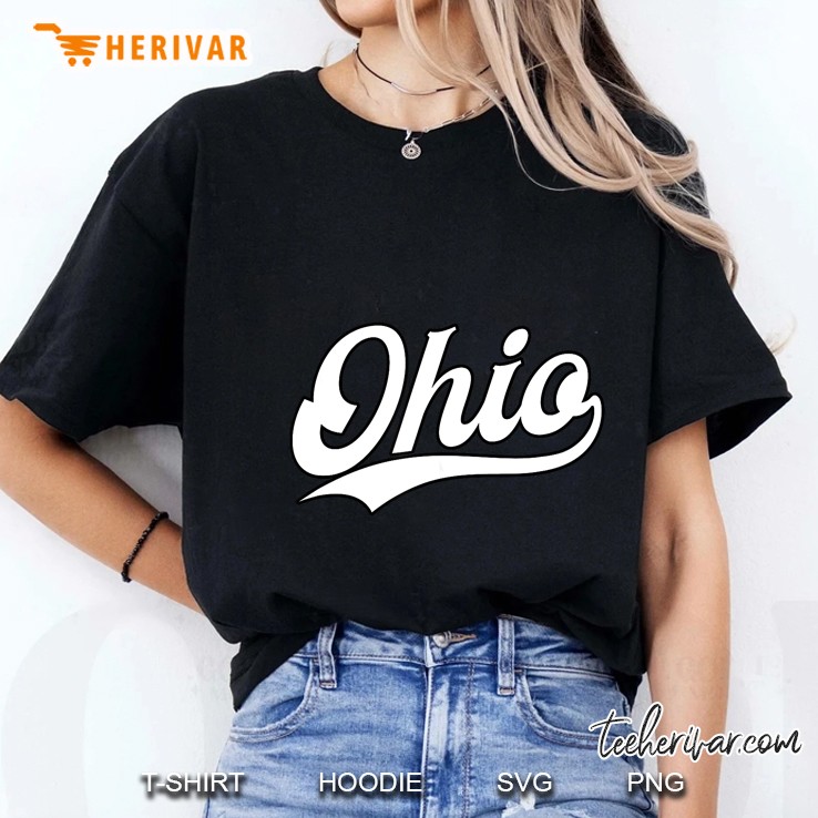 Ohio The Buckeye State Ladies Tee