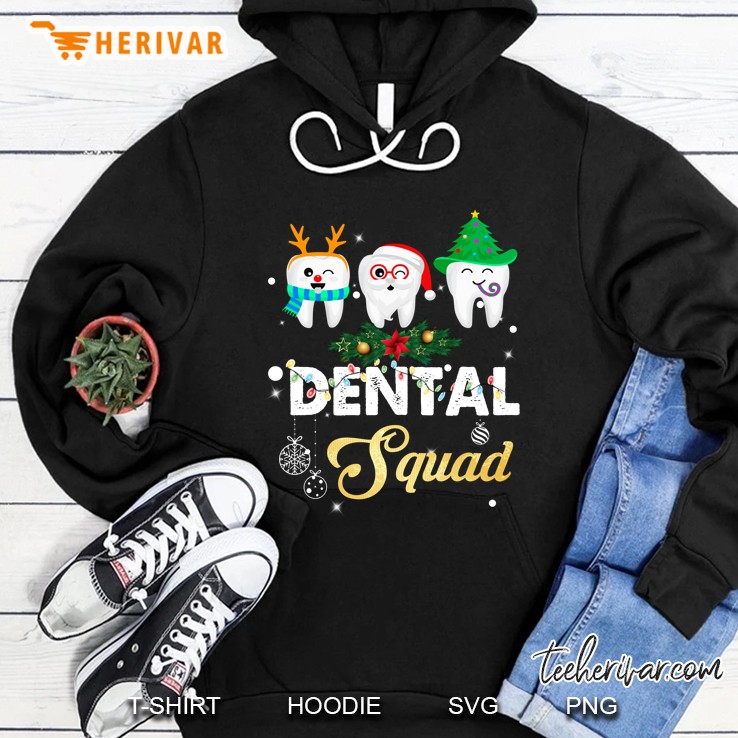 Dental Squad Tooth Christmas Version2 Hoodie