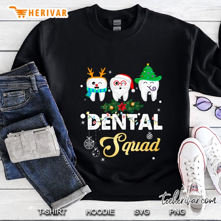 Dental Squad Tooth Christmas Version2 Sweatshirt