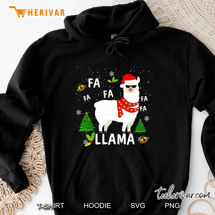 Fa Fa Fa Llama Christmas Hoodie