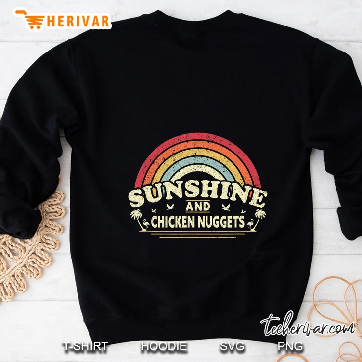 Sunshine And Chicken Nuggets Vintage Version Sweatshirt