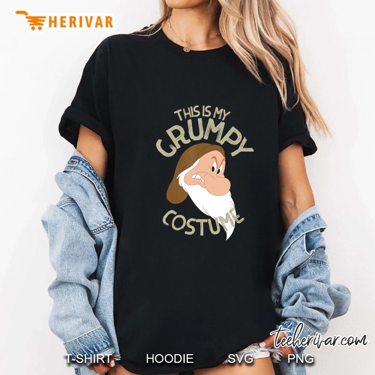 This Is My Grumpy Costume Halloween Ladies Tee