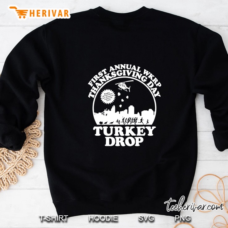 First Annual WKRP Thanksgiving Day Turkey Drop Sweatshirt
